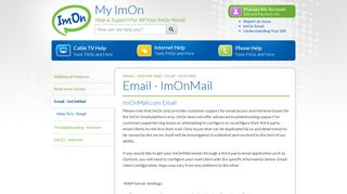 Email - ImOnMail - My ImOn