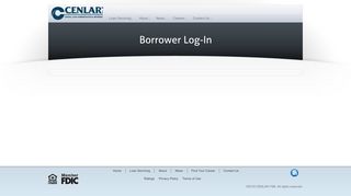 Borrower Log-In | CENLAR