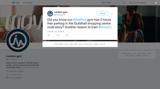 i-motion gym on Twitter: 
