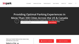 Impark - One of North America's Largest Parking Providers