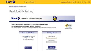 iPark - Pay Monthly Parking