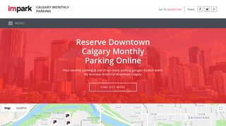 Find Monthly Parking | Downtown Calgary Parking | Impark