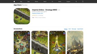 Imperia Online - Strategy MMO on the App Store - iTunes - Apple