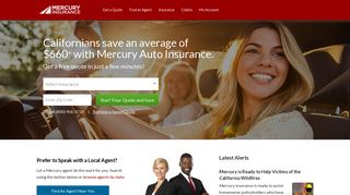 Mercury Insurance: Save money on auto, home, business and more