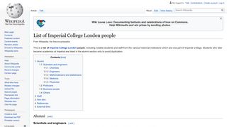 List of Imperial College London people - Wikipedia