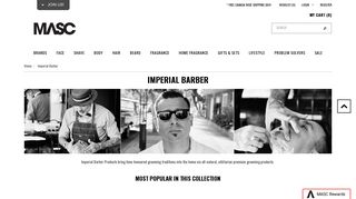 Imperial Barber | Barber Supply | Mens Hair Product - Shop MASC