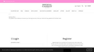 My Account - Imperial Candles