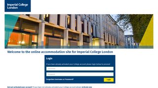 Imperial College London - Accommodation Hub (AccHub)