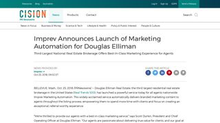 Imprev Announces Launch of Marketing Automation for Douglas Elliman