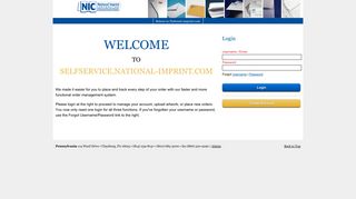 Login | selfservice.national-imprint.com