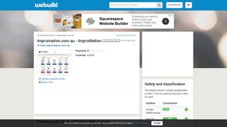 Impromation.com.au - Customer Reviews - Webwiki