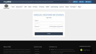 IMS Enroll – IMS - myIMS