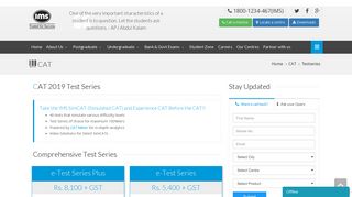 CAT Test Series- Prepare with IMS Mock Tests to crack CAT and other ...