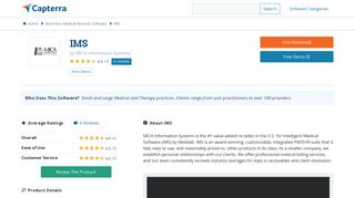 IMS Reviews and Pricing - 2019 - Capterra