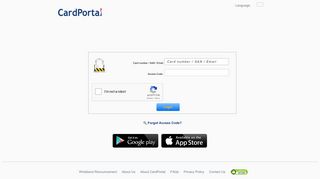 www.Cardportal.com - Cardholder login