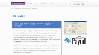 IMS Payroll - MYOB Accounting Training