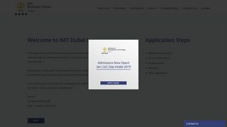 Apply Now – Admissions Open 2019 – IMT Dubai