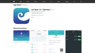 imToken 1.0 - Ethereum on the App Store - iTunes - Apple