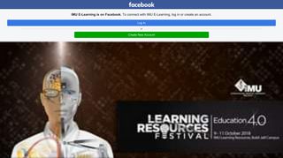 IMU E-Learning - Home | Facebook - Facebook Touch