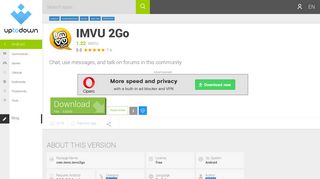 download imvu 2go free (android)