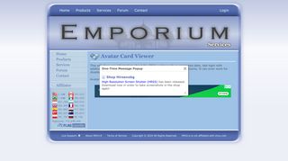 Avatar Card Viewer - IMVU-E.com - The Emporium