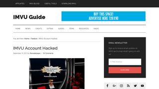 IMVU Account Hacked | IMVU Guide