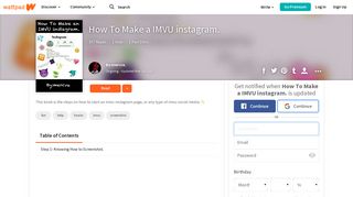 How To Make a IMVU instagram. - mercvu - Wattpad