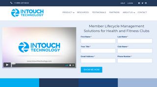 InTouch Technology: Software Built For Health And Fitness Clubs