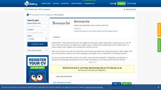 Latest Bonmarche jobs - UK's leading independent job site - CV ...