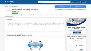In4Suite Real Estate ERP Software - Reviews, Pricing, Free Demo and ...