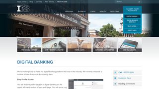 Tips about INB's digital banking services and new features
