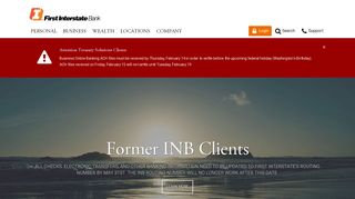Online Banking Upgrade | INB