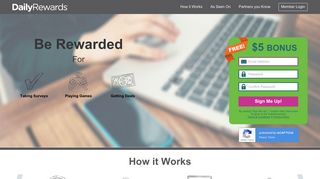 DailyRewards: Paid Email & Cash for Shopping Online