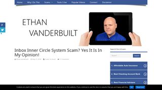 Inbox Inner Circle System Scam? Yes It Is In My Opinion! - Ethan ...