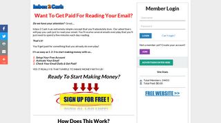 Welcome to Inbox 2 Cash - The Ultimate Get Paid To Read Email ...
