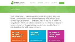Members - InboxDollars