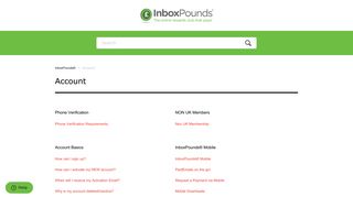 Account – InboxPounds®