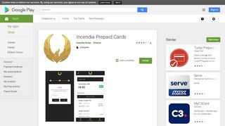 Incendia Prepaid Cards - Apps on Google Play