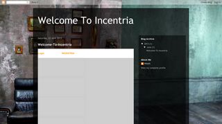 Welcome To Incentria