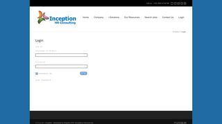 Inception | Login