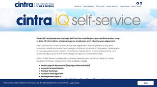 Cintra iQ Self-Service - Online Payslips