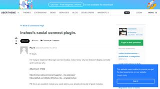 Inchoo's social connect plugin. | UberTheme