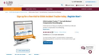 OSHA Incident Tracker™ Tool with Workers' Compensation ... - JJ Keller