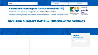 NSW/ACT Inclusion Agency - Inclusion Support Portal – Overview for ...