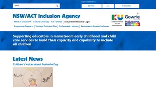 NSW/ACT Inclusion Agency - Home