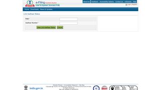 Link Aadhaar Status - e-Filing Home Page, Income Tax Department ...