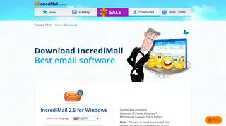 Email Software Download for Windows | IncrediMail 2.5