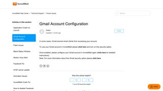 Gmail Account Configuration – IncrediMail Help Center
