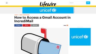 How to Access a Gmail Account in IncrediMail - Lifewire