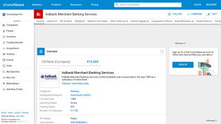 Indbank Merchant Banking Services | Crunchbase
